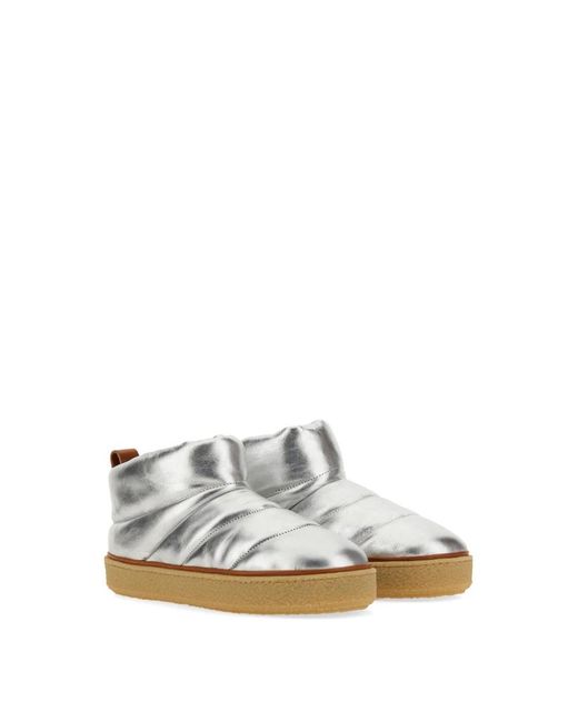 Isabel Marant White Winter Boots