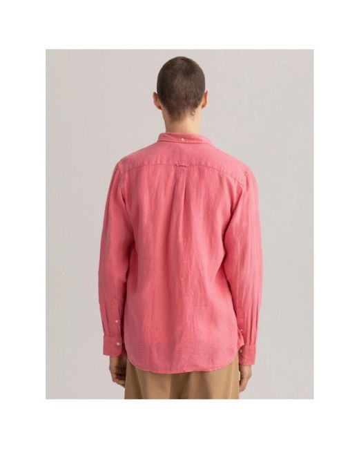 Gant Red Casual Shirts for men