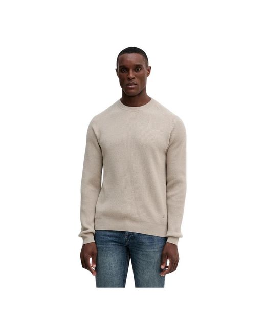 Liu Jo Rippstrick-Pullover in Natural für Herren