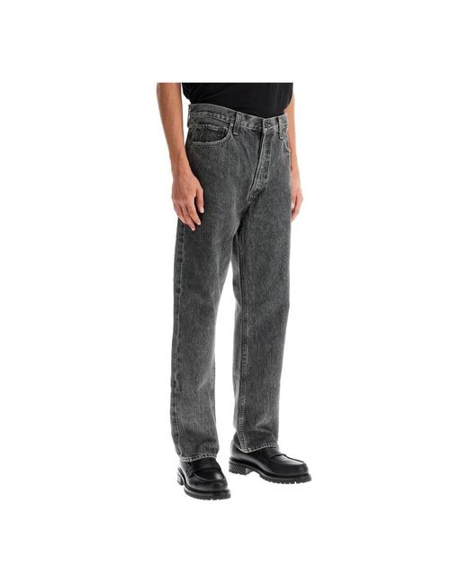 Agolde Gray Straight Fit Jeans for men