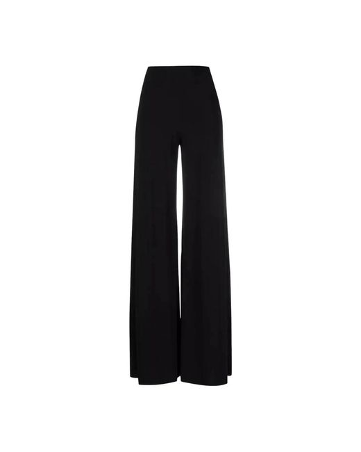 Pantalons Norma Kamali en coloris Black