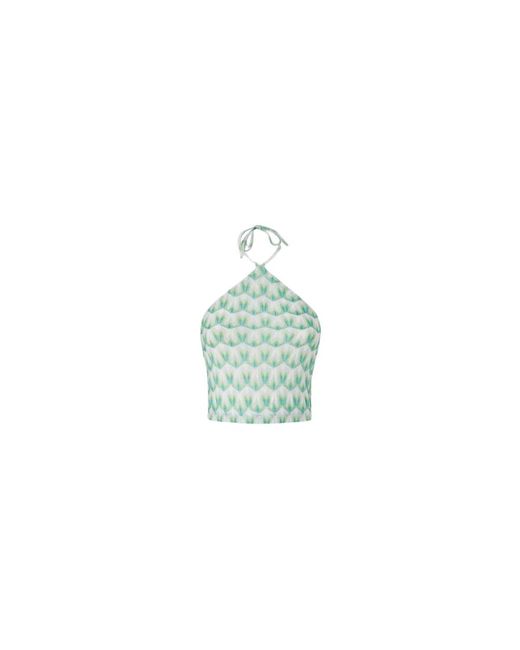 Missoni Green Sleeveless Tops