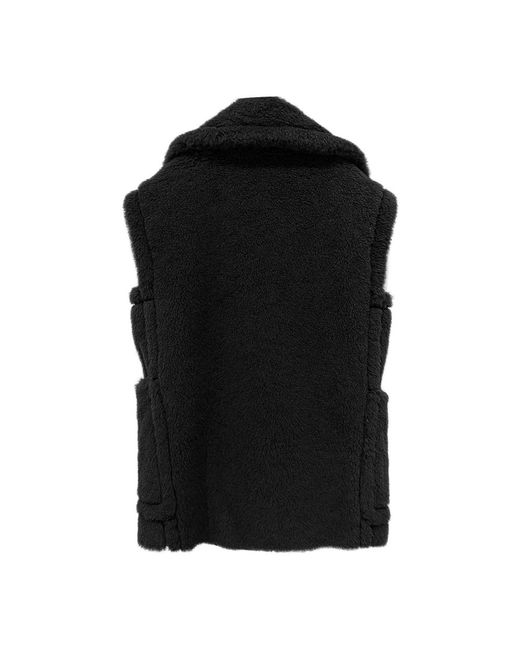 Max Mara Black Waistcoats