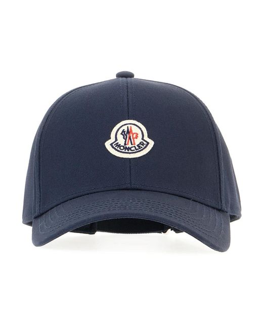 Moncler Caps in het Blue voor heren
