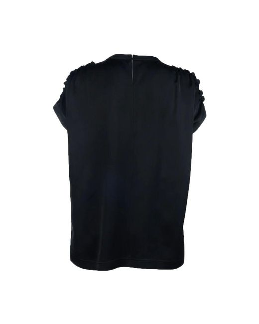 Fabiana Filippi Black Lässiges baumwoll-t-shirt für männer