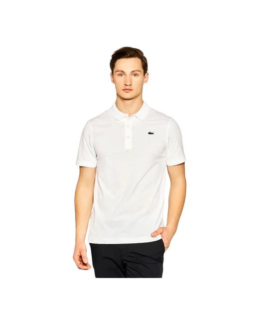 Lacoste White Polo Shirts for men