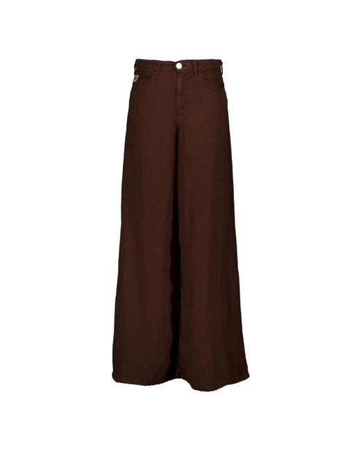 Lois Marlene Wijde Broek in het Brown