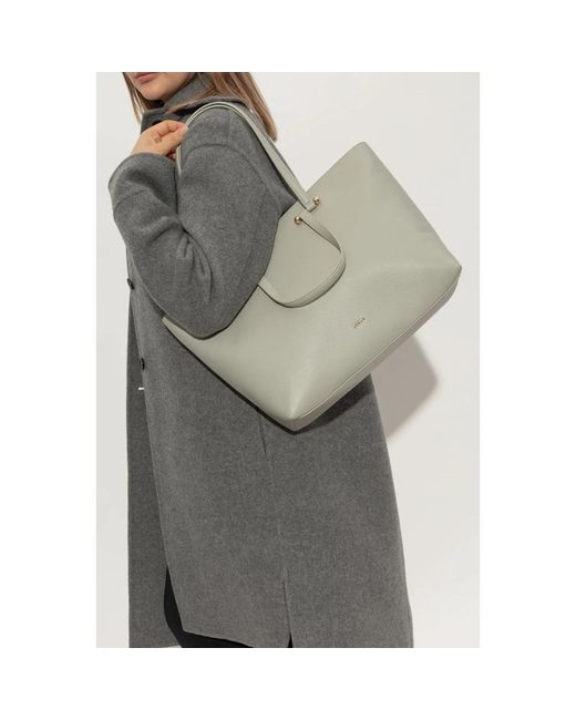 Furla Green Shopper Tasche Duetto Groß
