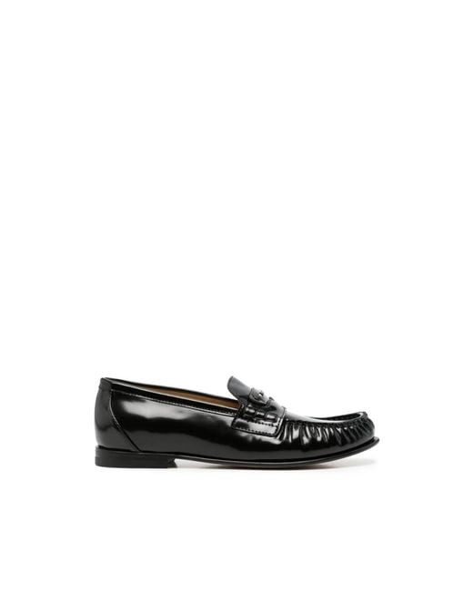 Fendi Black Loafers