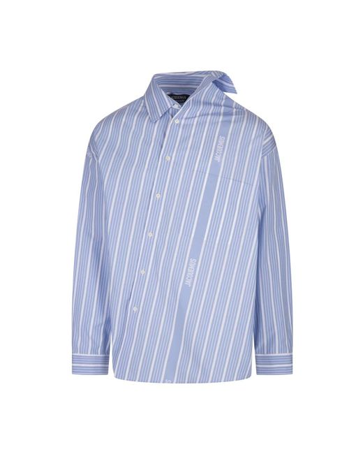 Jacquemus Casual Shirts in het Blue voor heren