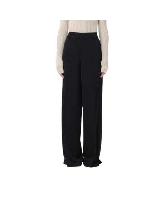 PT01 Black Wide Trousers