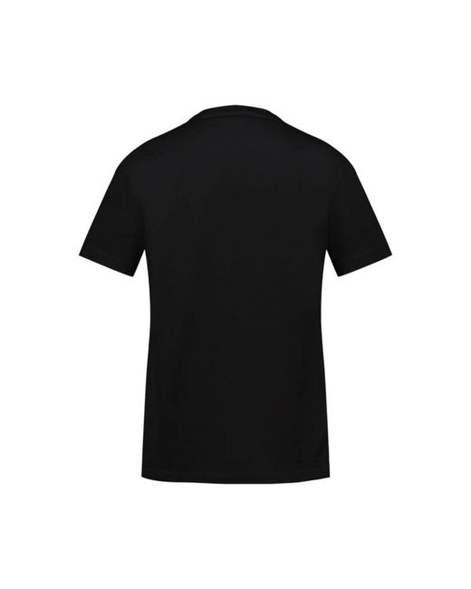 Versace Tops ,Zwart ,Katoen Medusa Pop Katoen Zwart T-Shirt in het Black voor heren