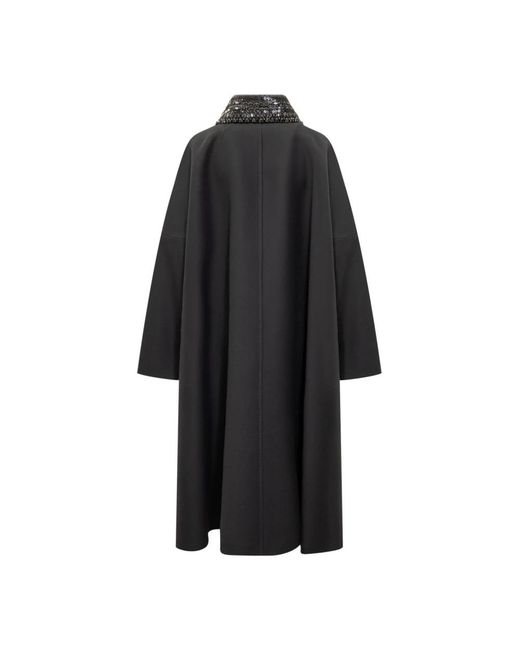 Max Mara Black Single-Breasted Coats