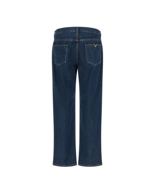 Valentino Garavani Blue Straight Fit Jeans for men