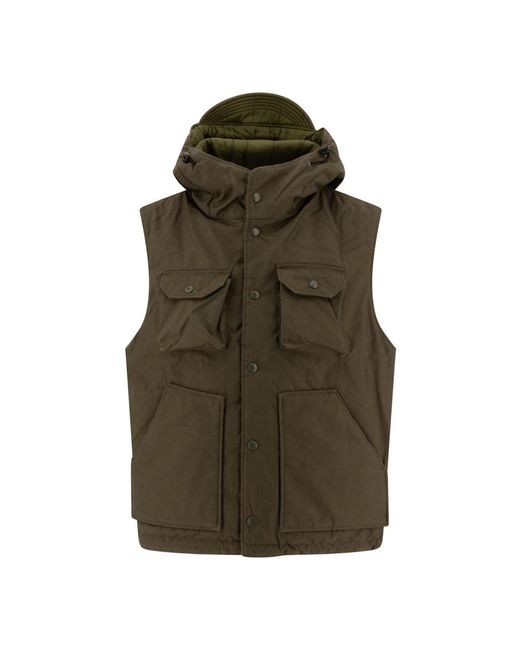 Engineered Garments Grüne Field Weste Jacke Urbaner Stil in Green für Herren