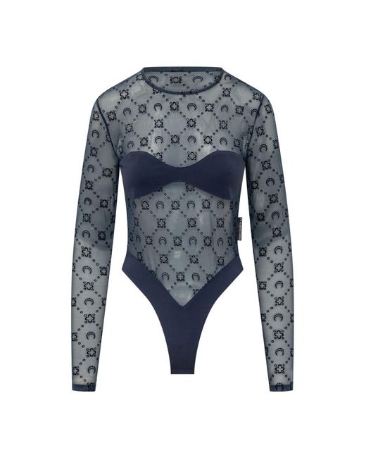 MARINE SERRE Blue Full-Body