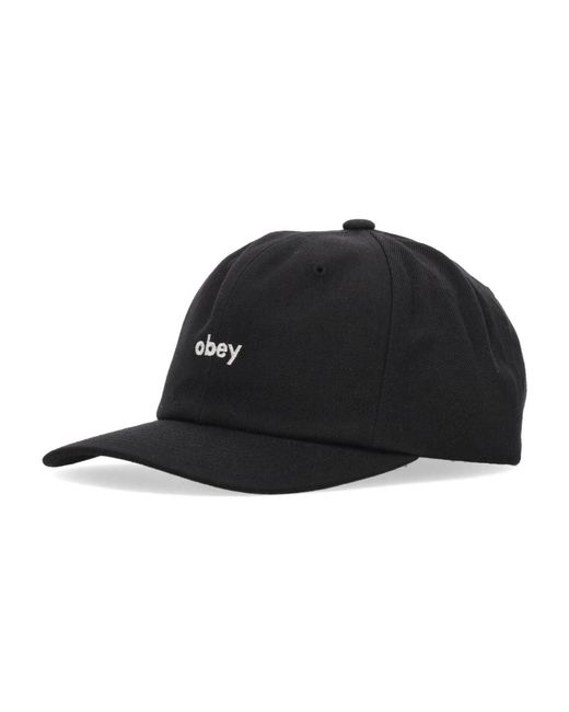 Obey Black Hats & Caps for men