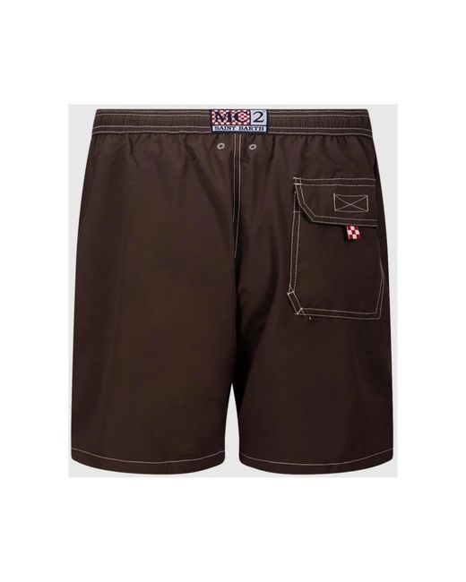 Mc2 Saint Barth Brown Beachwear for men