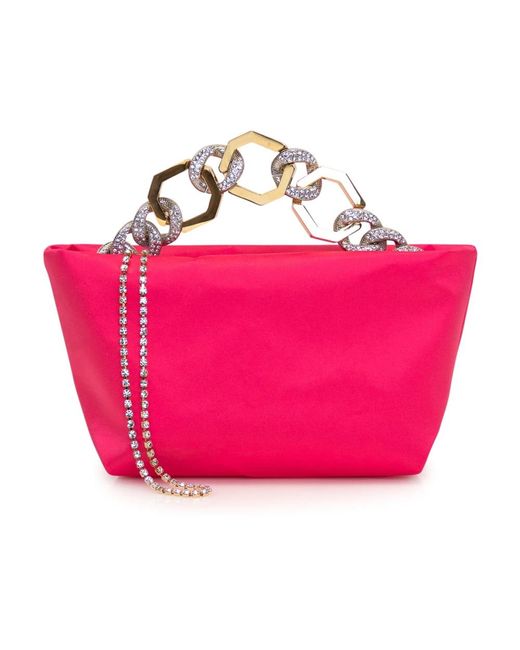 Handbags di Gedebe in Pink