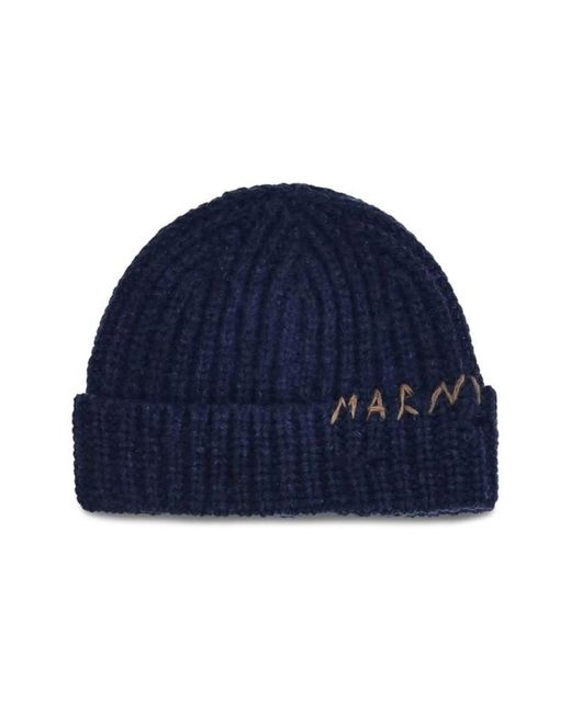 Beanies di Marni in Blue da Uomo