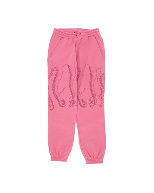 Octopus Pink Sweatpants for men