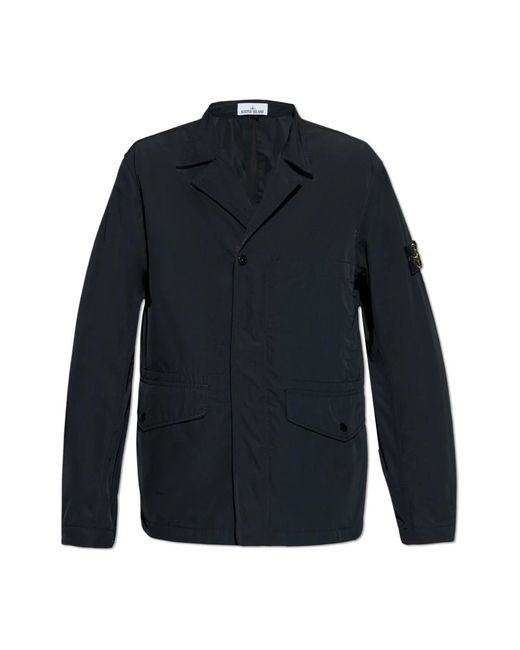 Light Jackets Stone Island de hombre de color Blue