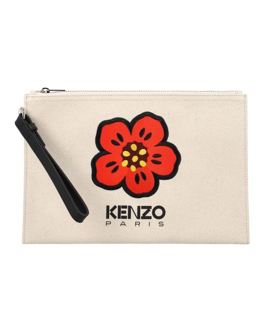 KENZO Red Clutches