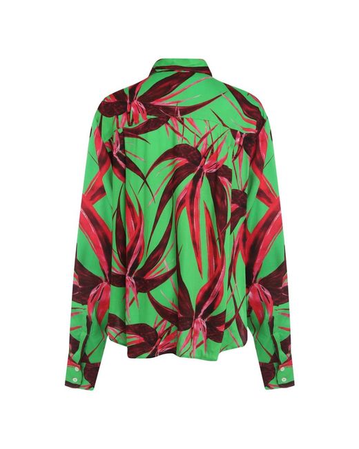 Louisa Ballou Green Shirts