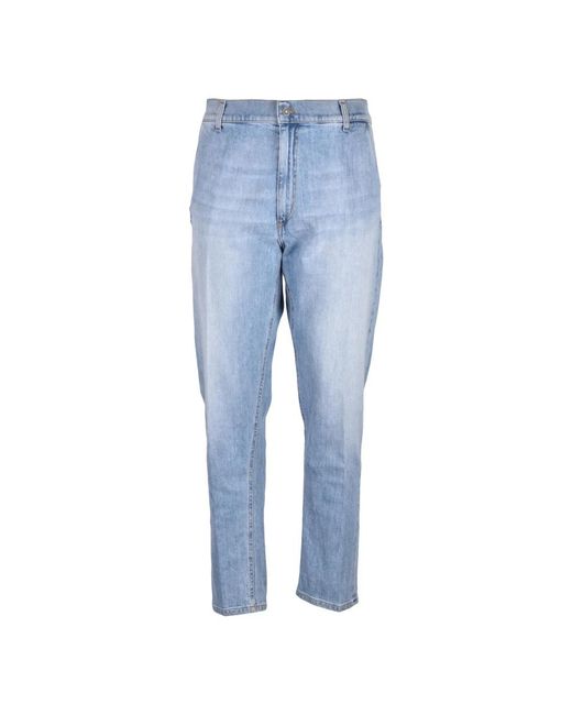 Dondup Blue Slim Fit Jeans for men