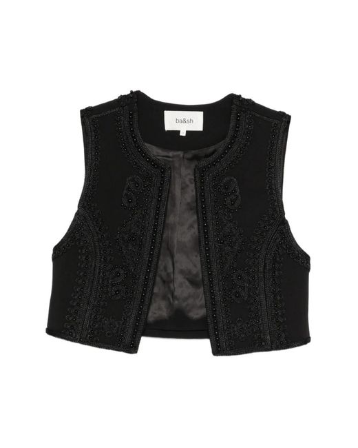 Ba&sh Black Waistcoats