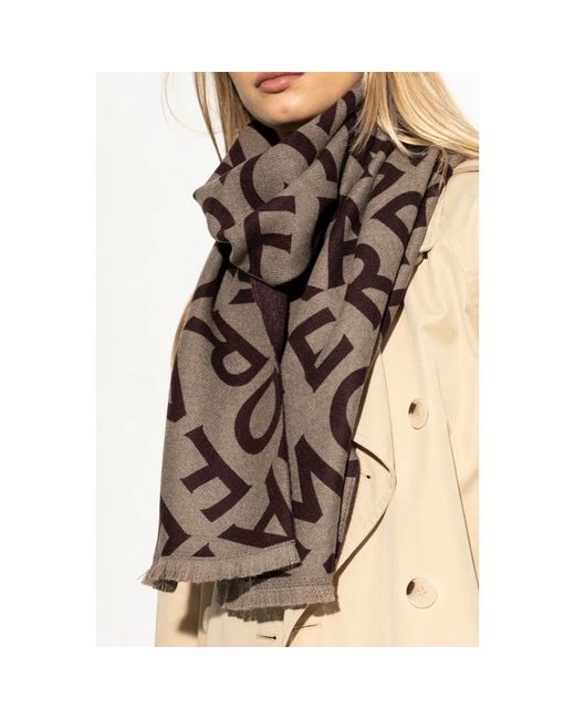 Winter Scarves di Ferragamo in Black