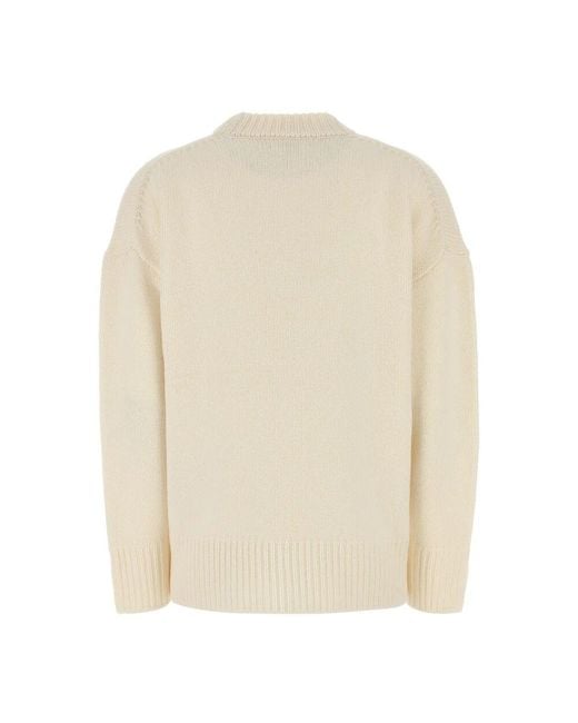 Round-Neck Knitwear Co. de color Natural