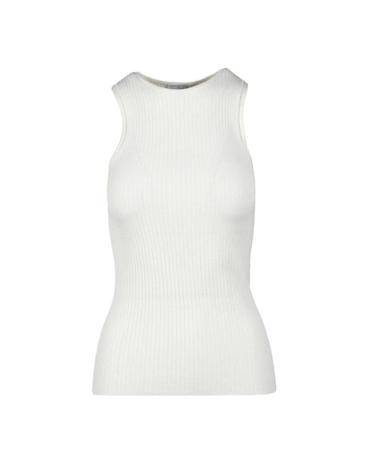 Top, Mujer, Talla Calvin Klein de color White