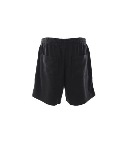 Represent Schwarze twill shorts icarus logo in Black für Herren