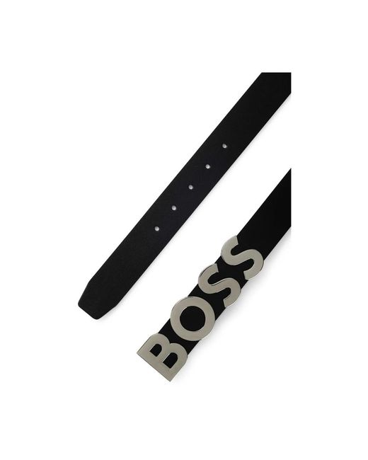 HUGO Black Belts for men