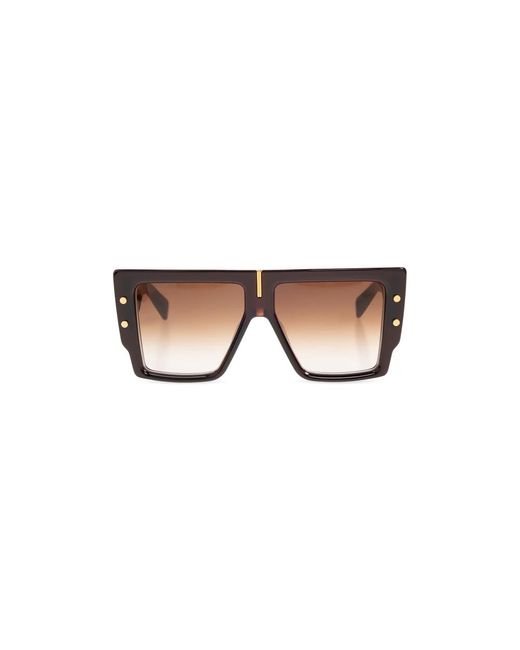 Sunglasses Balmain de color Brown