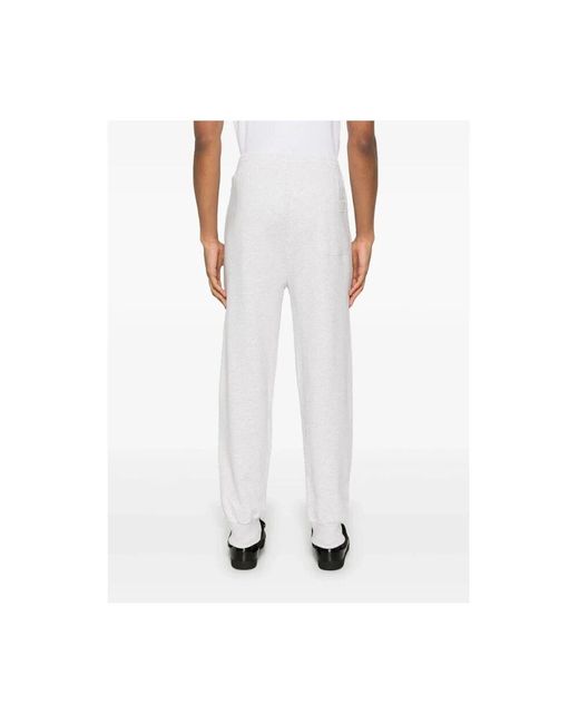 A.P.C. Graue Shorts Mit Elastischem Kordelzug in White für Herren