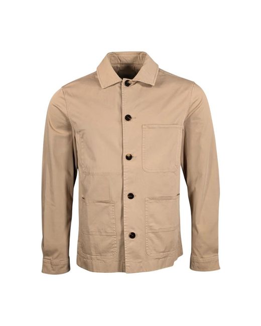 Light Jackets di Woolrich in Natural da Uomo