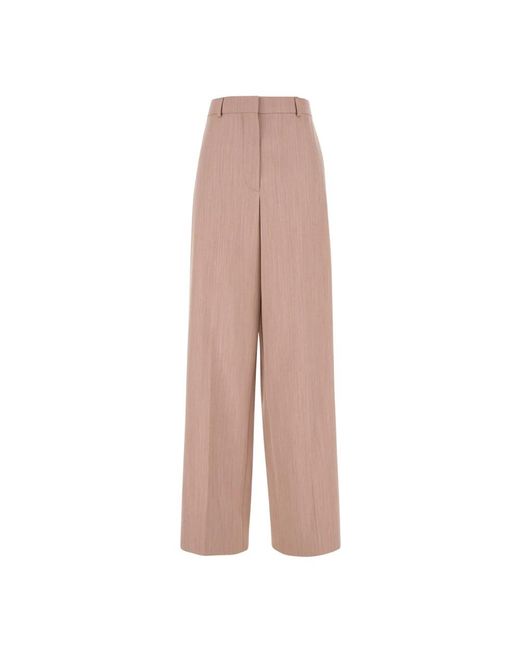 Stella McCartney Natural Wide Trousers