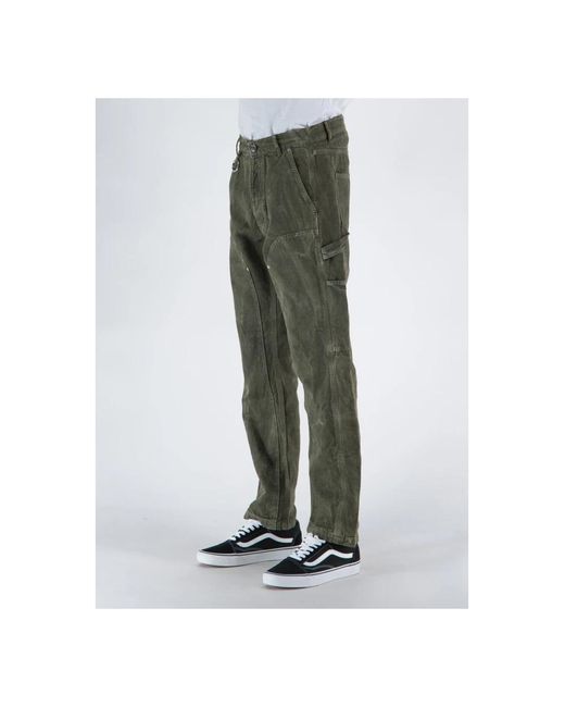 Etudes Studio Green Straight Jeans for men