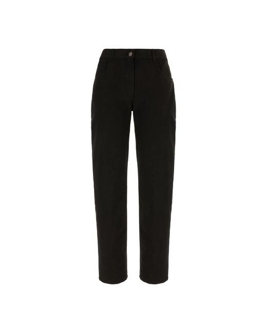 The Row Black Straight Fit Jeans