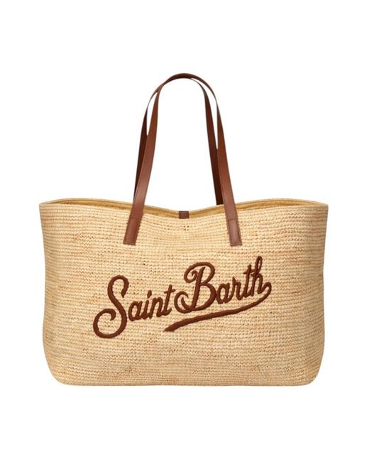 Mc2 Saint Barth Natural Shopping Bags