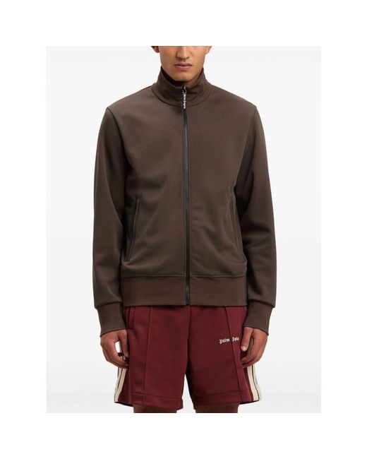 Zip-Throughs di Palm Angels in Brown da Uomo