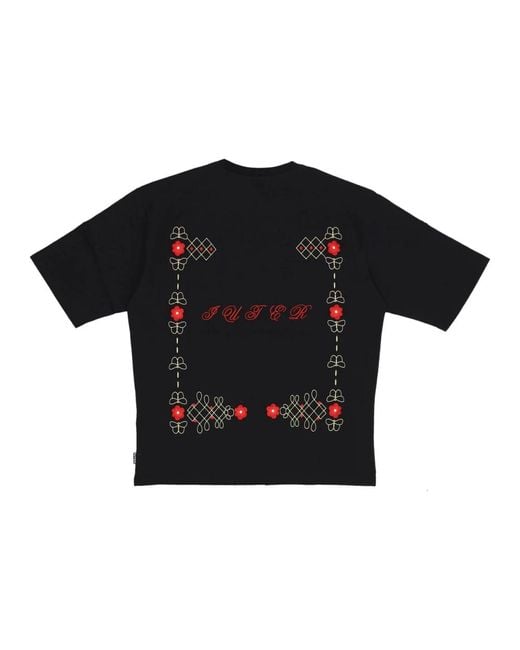 Iuter Black T-Shirts for men