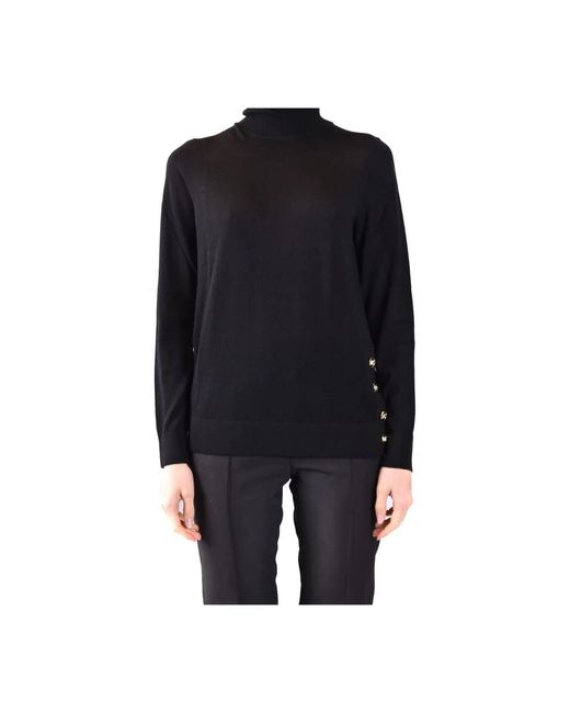 Michael Kors Merino Wollen Coltrui in het Black