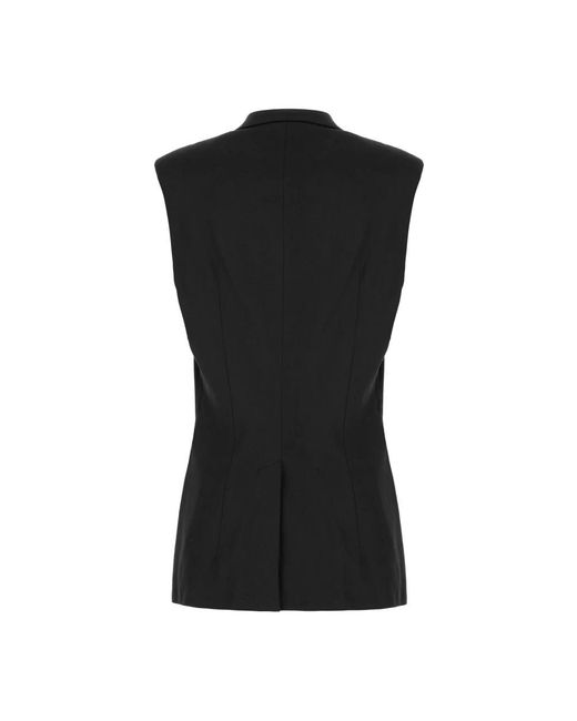 OMBRA MILANO Black Waistcoats