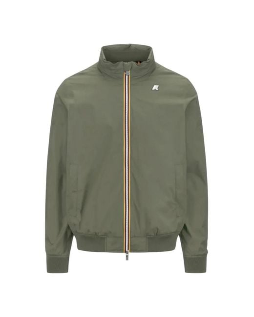 K-Way Green Light Jackets for men
