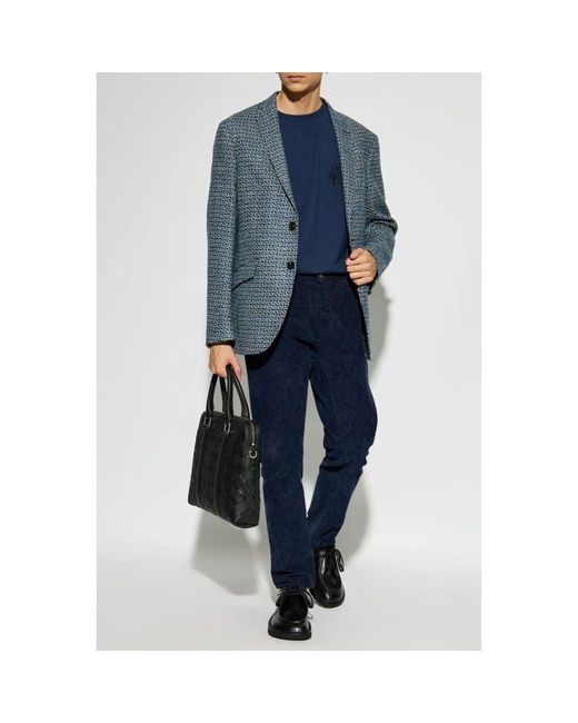 Blazers di Etro in Blue da Uomo