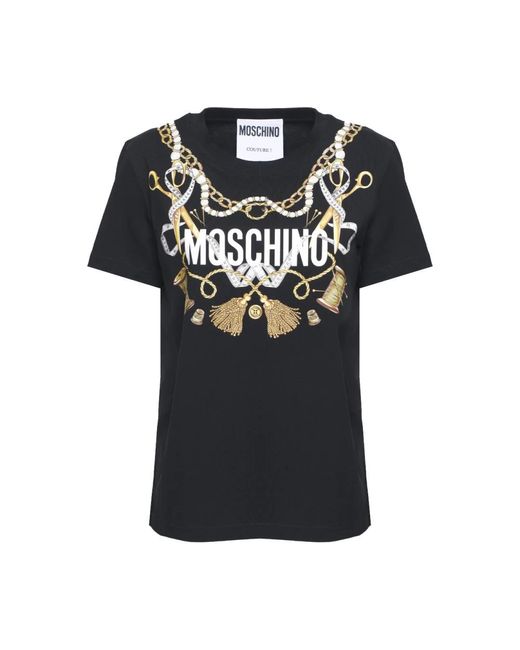 Moschino Black T-Shirts