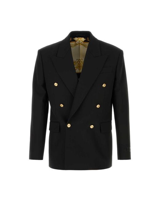 Versace Black Formal Blazers for men